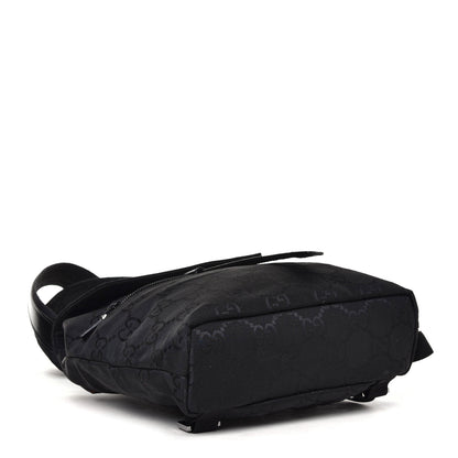 Gucci Nylon Monogram Backpack Black 3 of 4