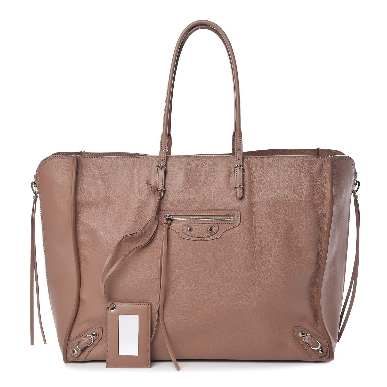 Balenciaga Veau Papier A4 Zip Around Tote Tomette 1 of 11