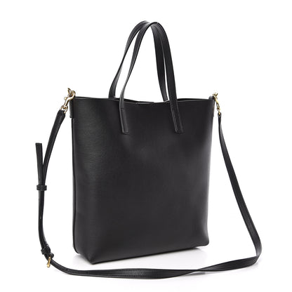 Saint Laurent Calfskin Toy Shopping Tote Black 3 of 10