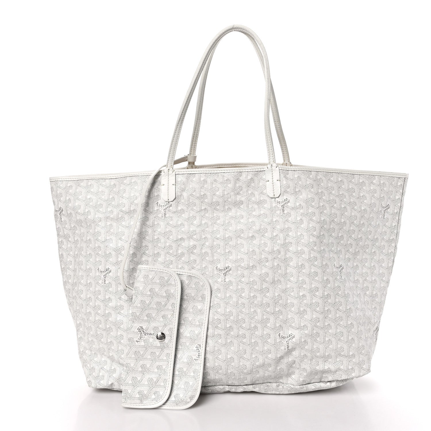 Goyard Goyardine Saint Louis PM White 3 of 13