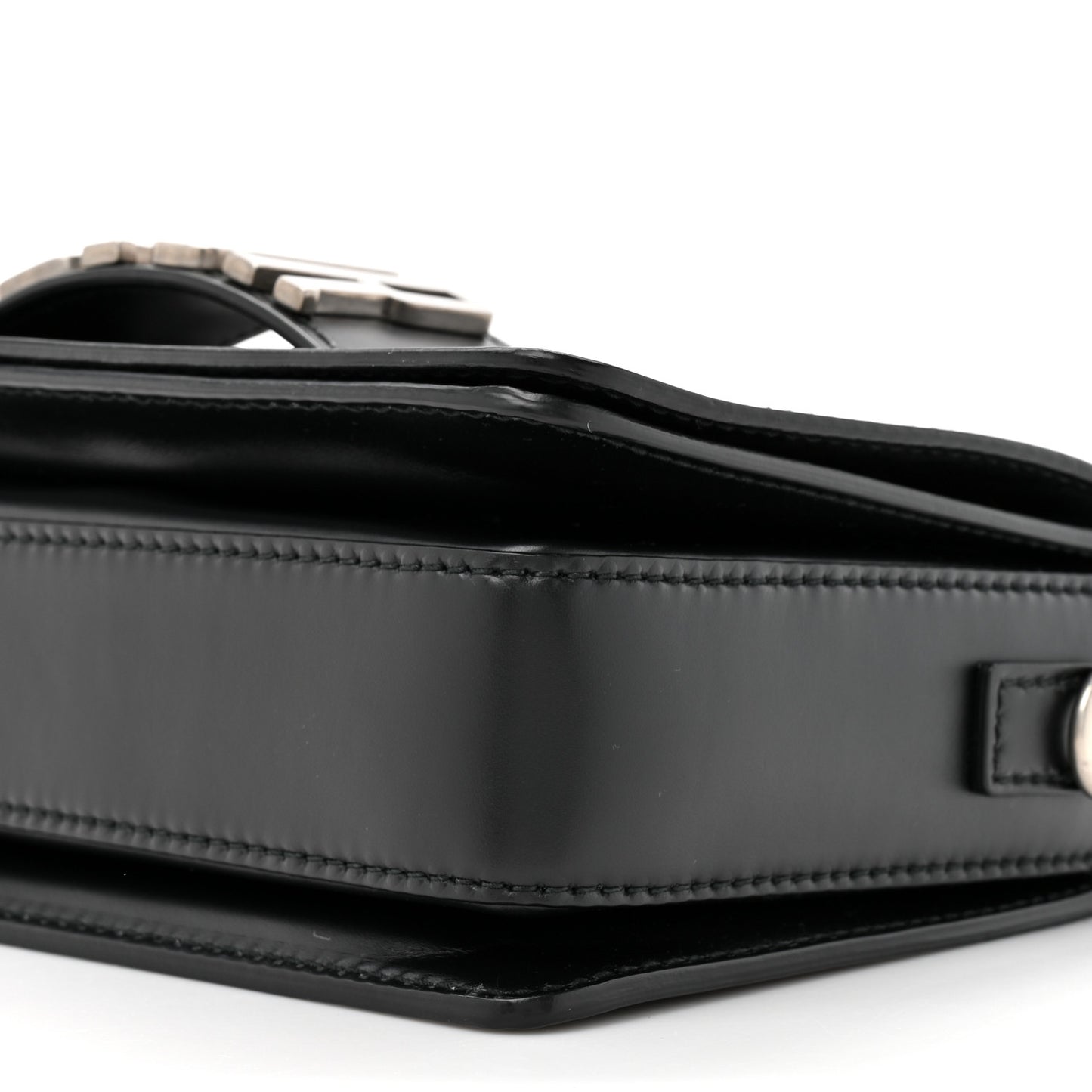 Smooth Calfskin Dio(r)evolution Flap Bag Black