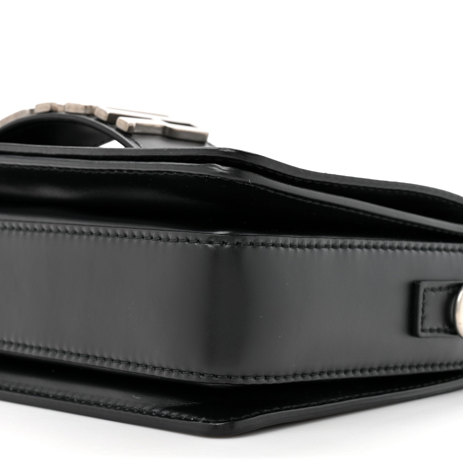 Christian Dior Smooth Calfskin Dio(r)evolution Flap Bag Black 9 of 10
