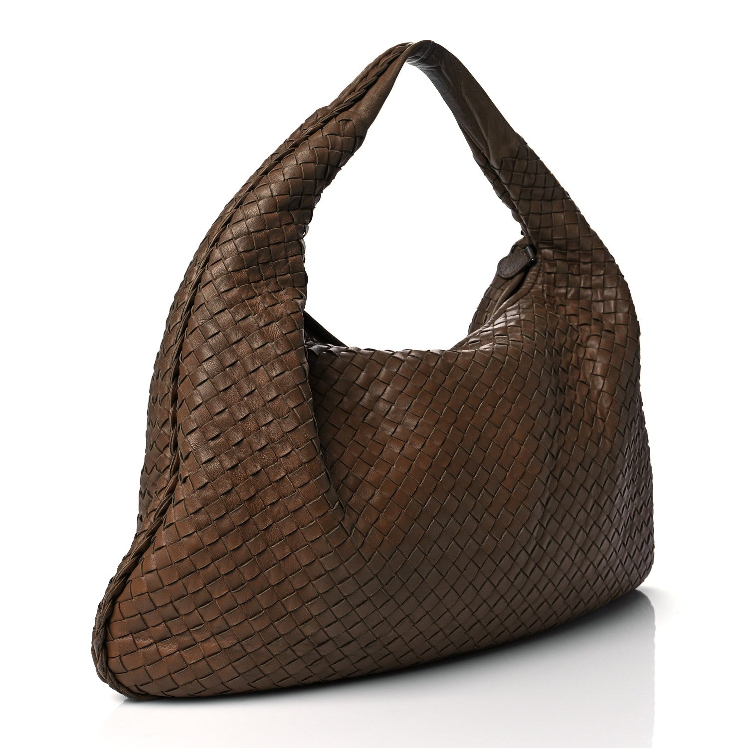 Bottega Veneta Nappa Intrecciato Large Veneta Hobo Noce 3 of 13
