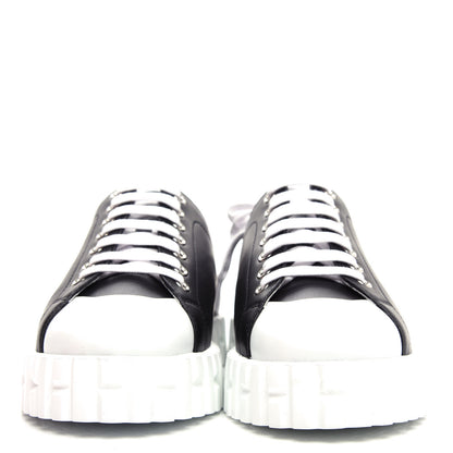 Hermes Calfskin Cross Sneakers 36 Black 2 of 10