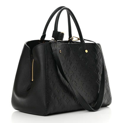 Louis Vuitton Empreinte Montaigne GM Black 3 of 15