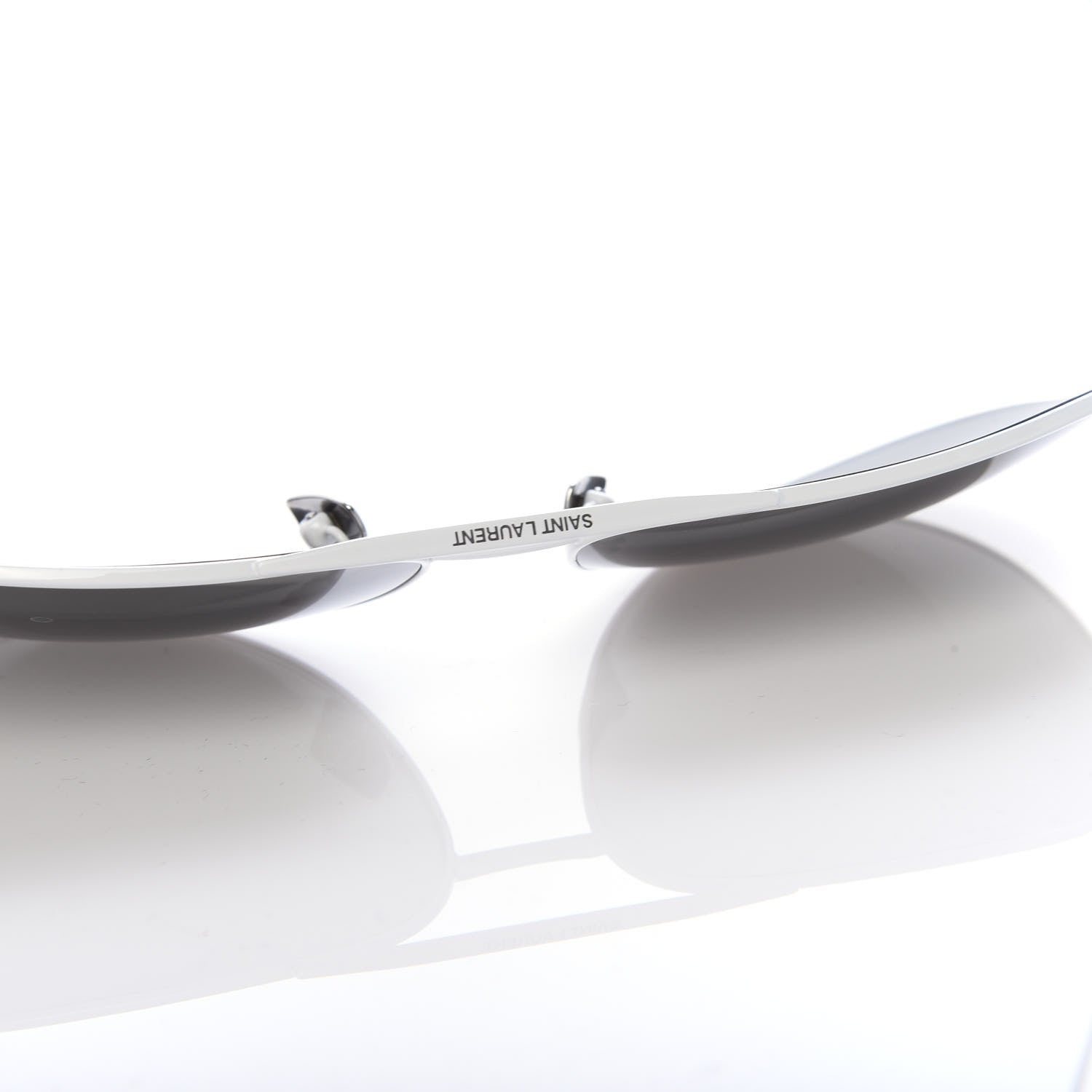 Saint Laurent Aviator Classic 11 Sunglasses White 5 of 9