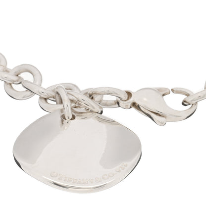 Tiffany Sterling Silver Notes Round Tag Charm Bracelet 3 of 3