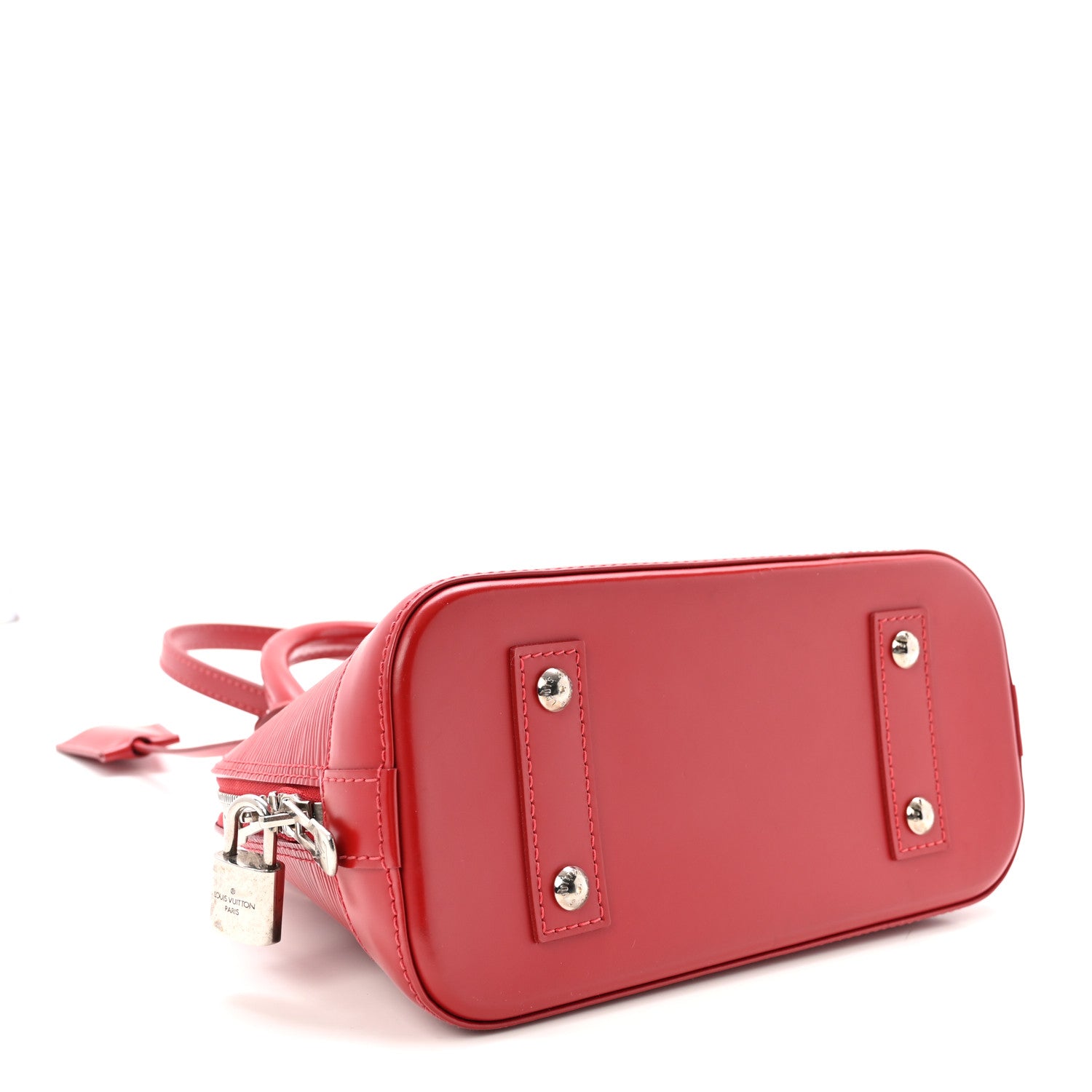 Louis Vuitton Epi Alma BB Carmine 4 of 9
