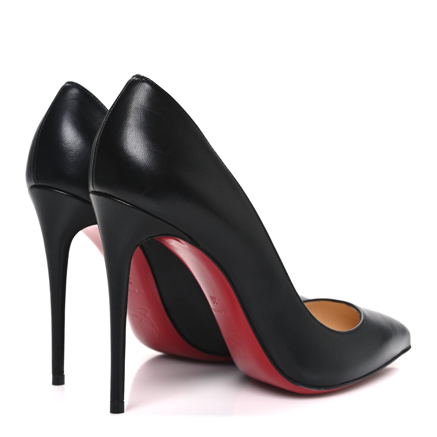 Shiny Nappa Pigalle Follies 100 Pumps 36 Black