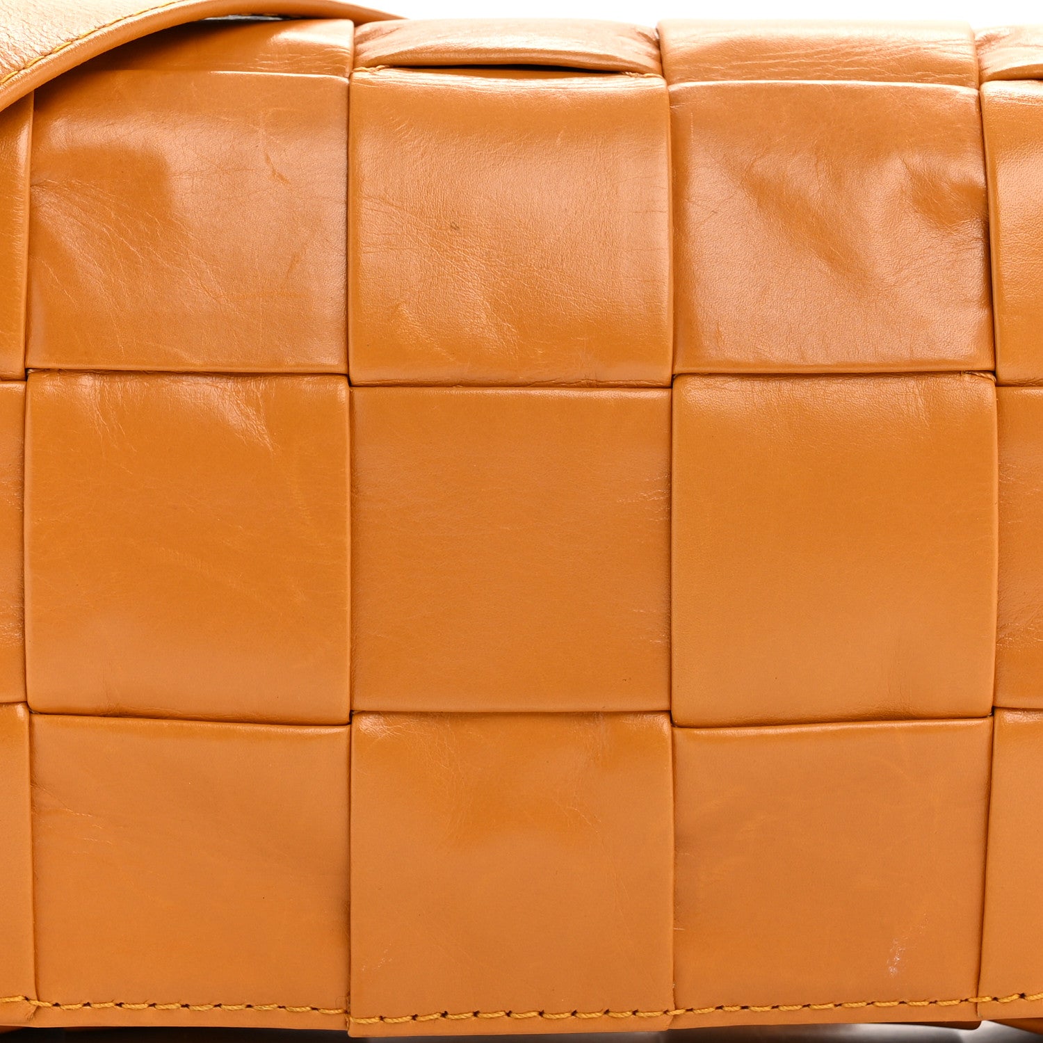 Bottega Veneta Paper Calfskin Maxi Intrecciato Small Cassette Crossbody Bag Cob 8 of 12