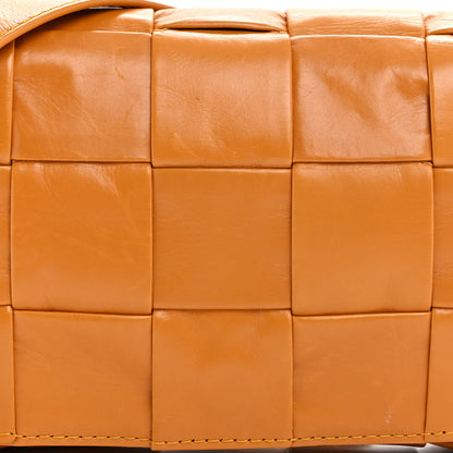 Bottega Veneta Paper Calfskin Maxi Intrecciato Small Cassette Crossbody Bag Cob 8 of 12