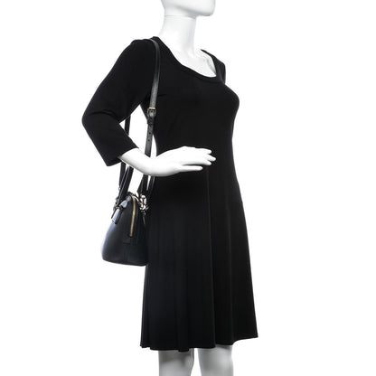 Gucci Dollar Calfskin Small GG Charm Dome Bag Black 2 of 7