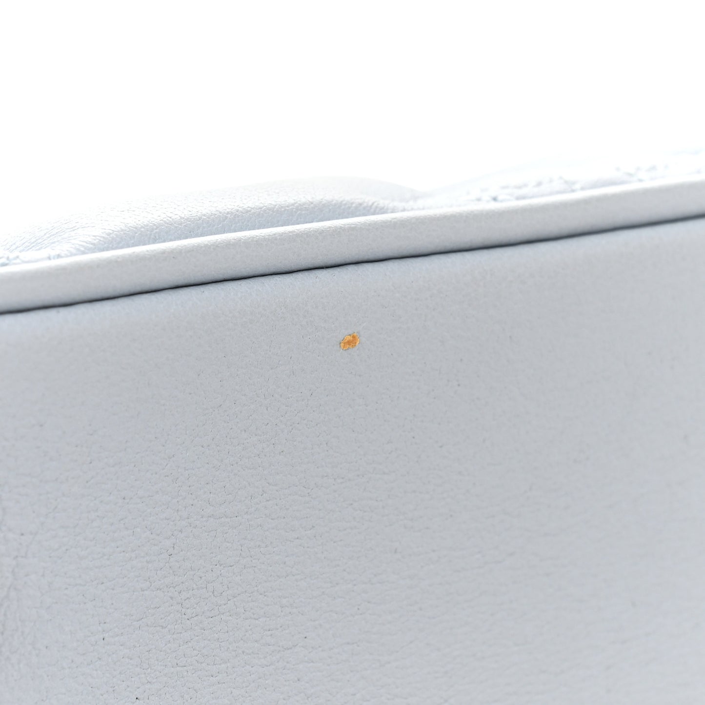 Calfskin Bubblegram Alma BB Ice Blue