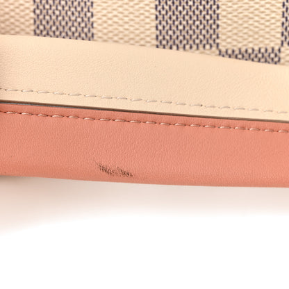 Louis Vuitton Damier Azur Braided Neonoe MM Peach Cream 12 of 12