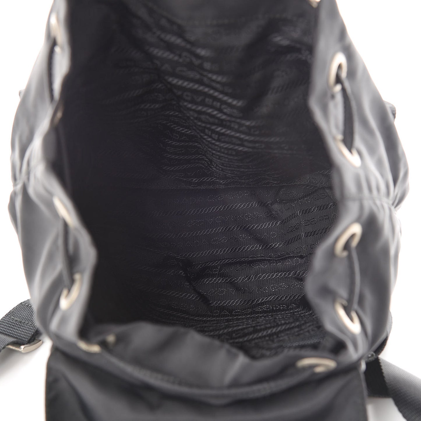 Tessuto Nylon Vela Small Backpack Black