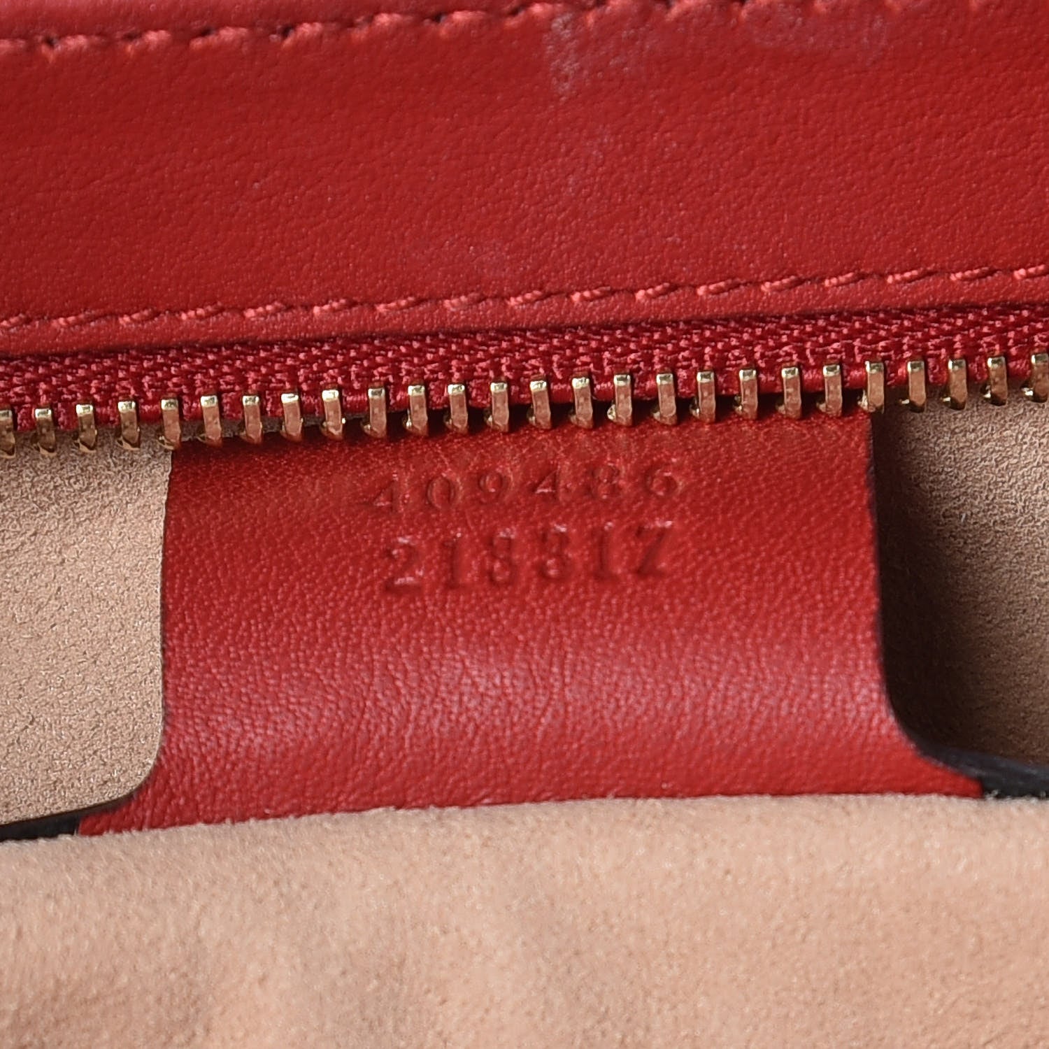 Gucci GG Supreme Monogram Moon Calfskin Medium Padlock Shoulder Bag Beige Blue Hibiscus Red Mystic White 10 of 12