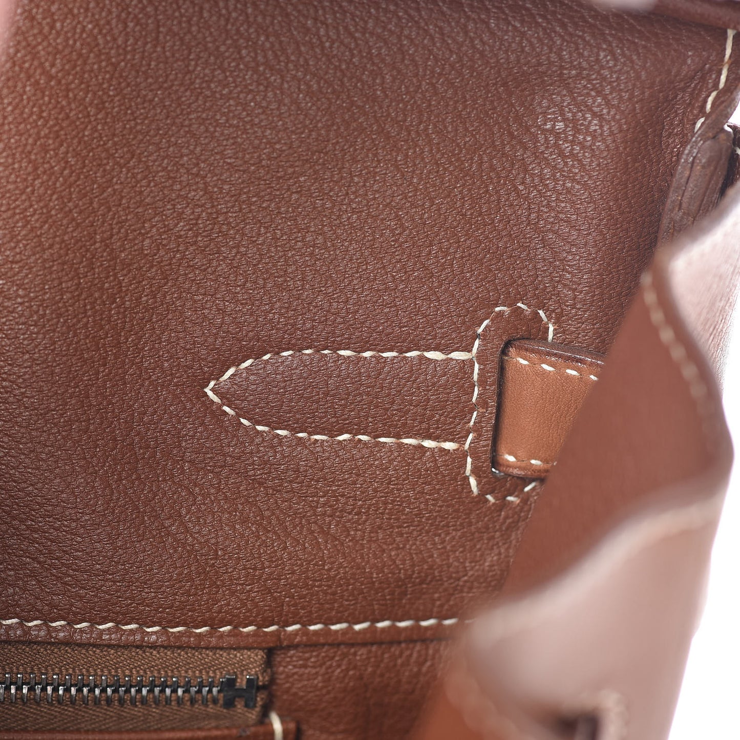 Natural Barenia Birkin 35 Fauve
