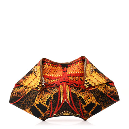 Alexander McQueen Silk De Manta Clutch Multicolor 1 of 11