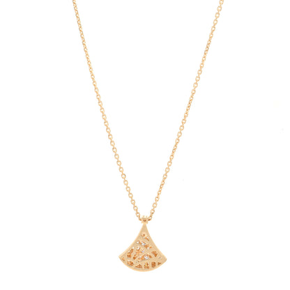 Bulgari 18K Yellow Gold Diamond Divas' Dream Pave Pendant Necklace 4 of 6