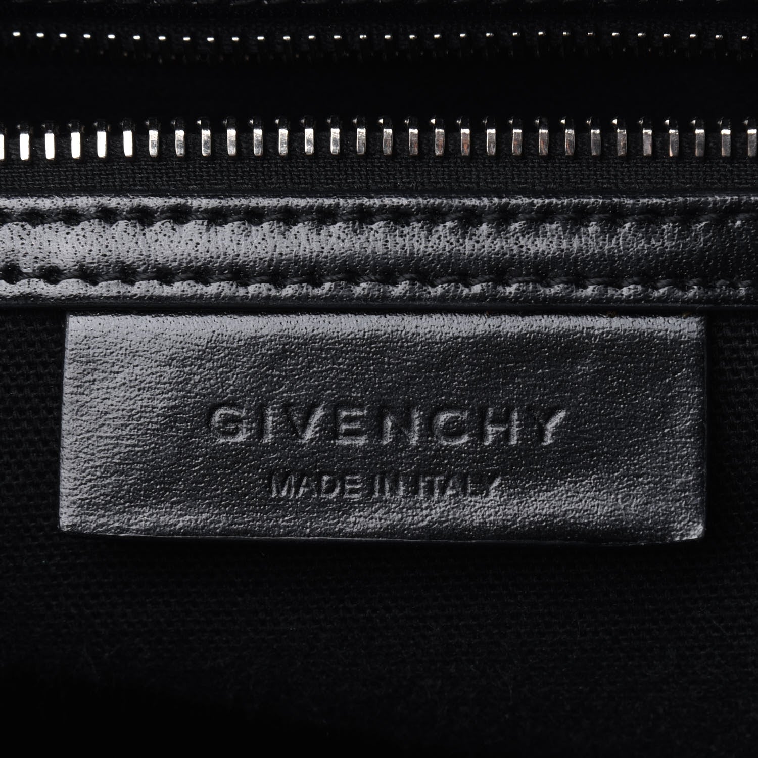 Givenchy Shiny Lord Calfskin Medium Antigona Black 7 of 16