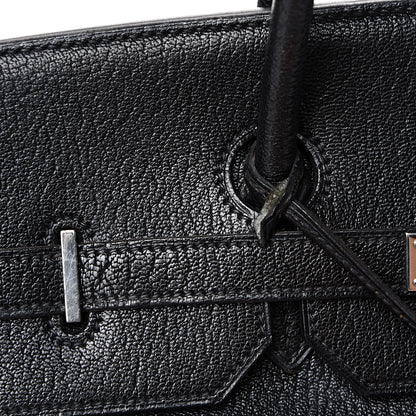 Hermes Chevre De Coromandel Birkin 40 Black 23 of 26