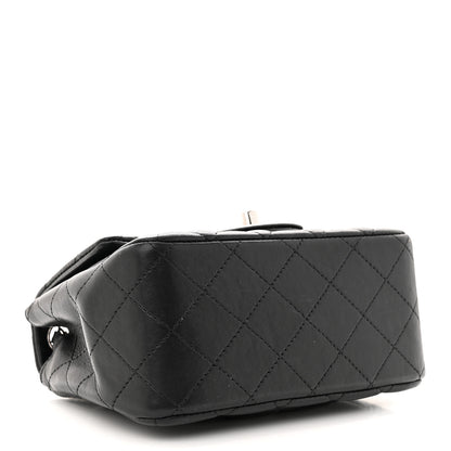 Chanel Lambskin Quilted Mini Square Flap Black 4 of 10