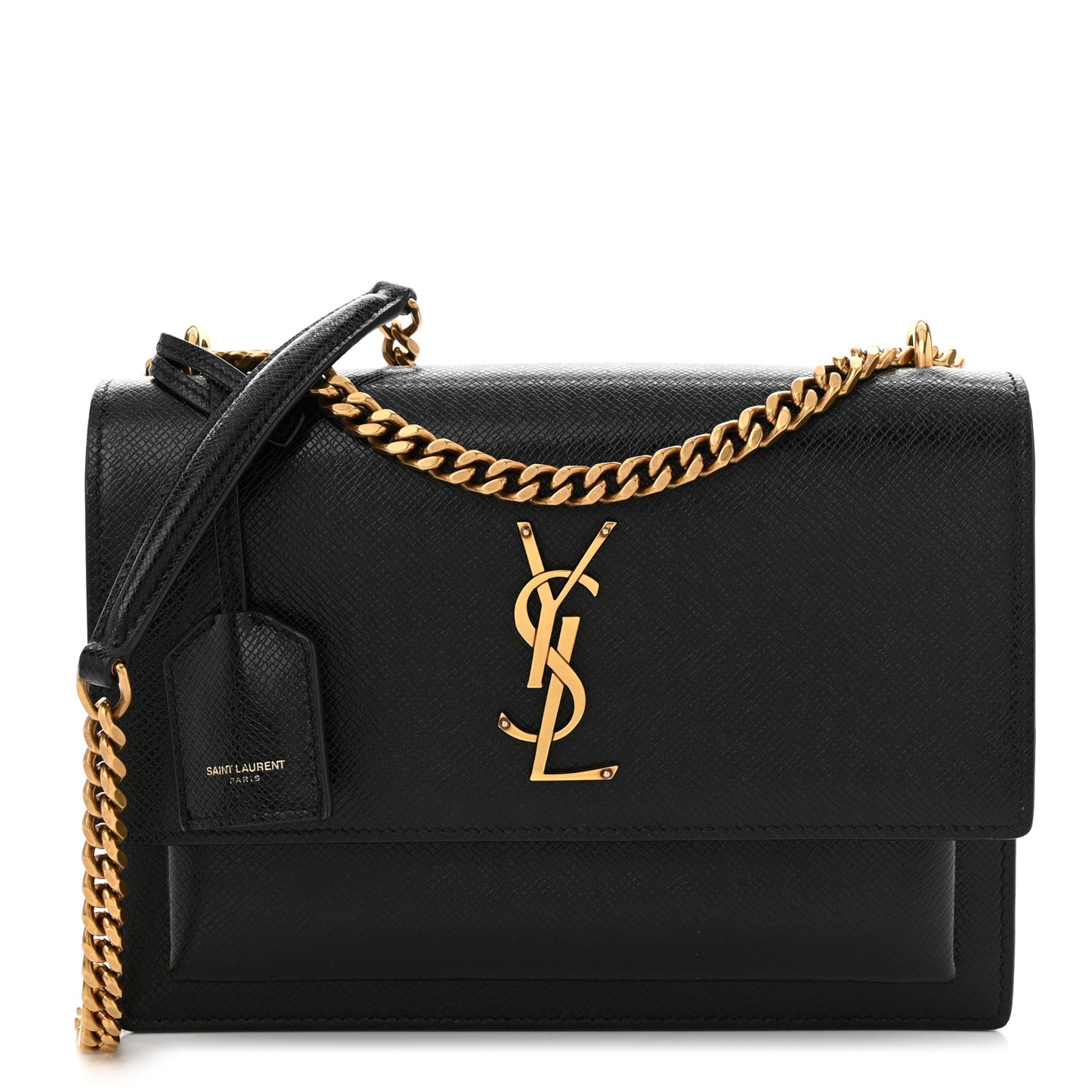 Calfskin Medium Monogram Sunset Black