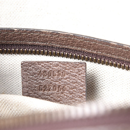 Gucci Soft GG Supreme Monogram Web Neo Vintage Duffle Bag Beige New Acero Crop 7 of 9