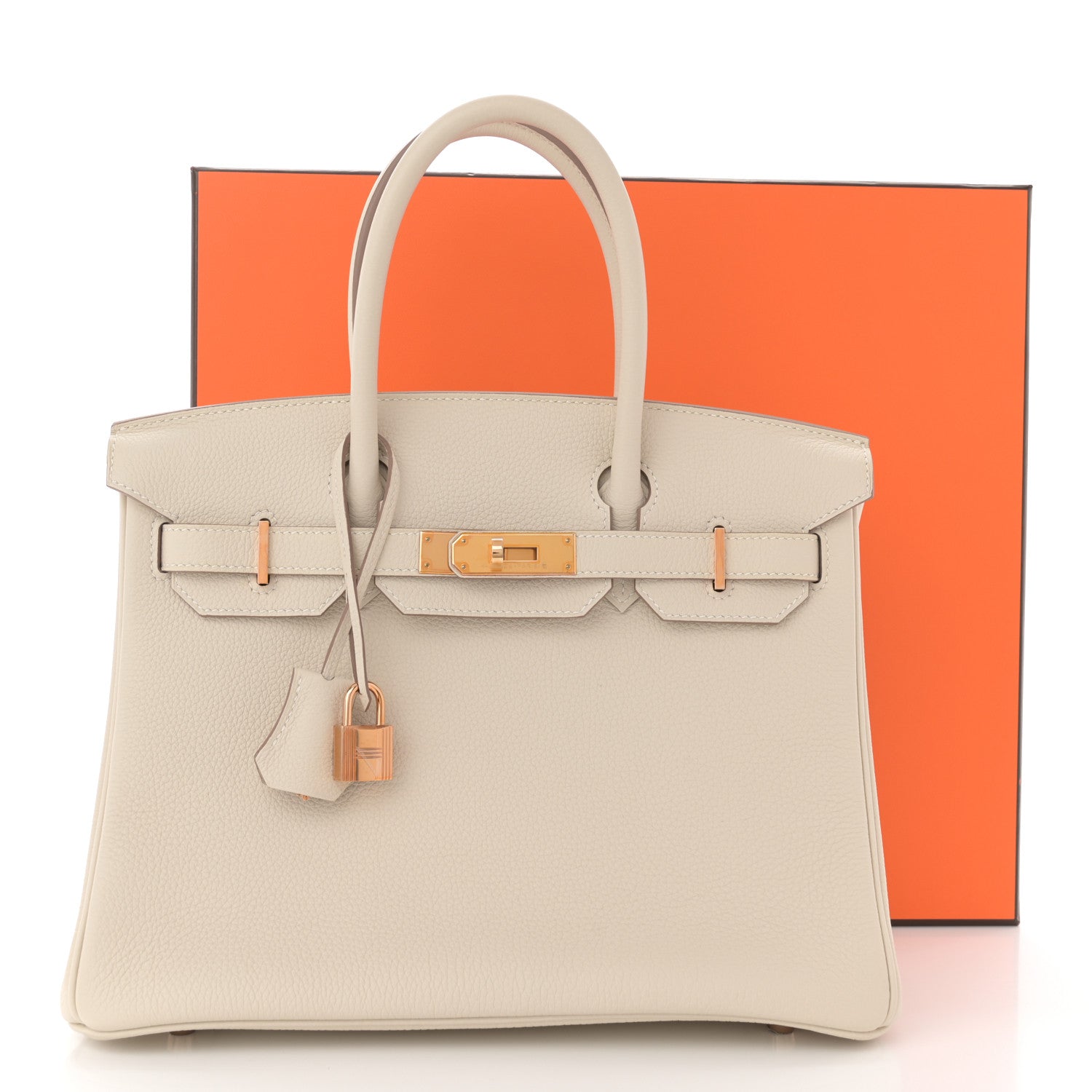 Hermes Togo Birkin 30 Craie 11 of 11