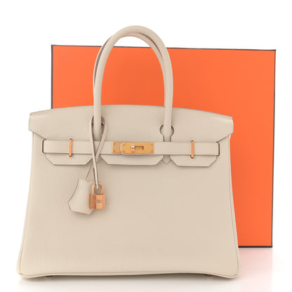 Hermes Togo Birkin 30 Craie 11 of 11