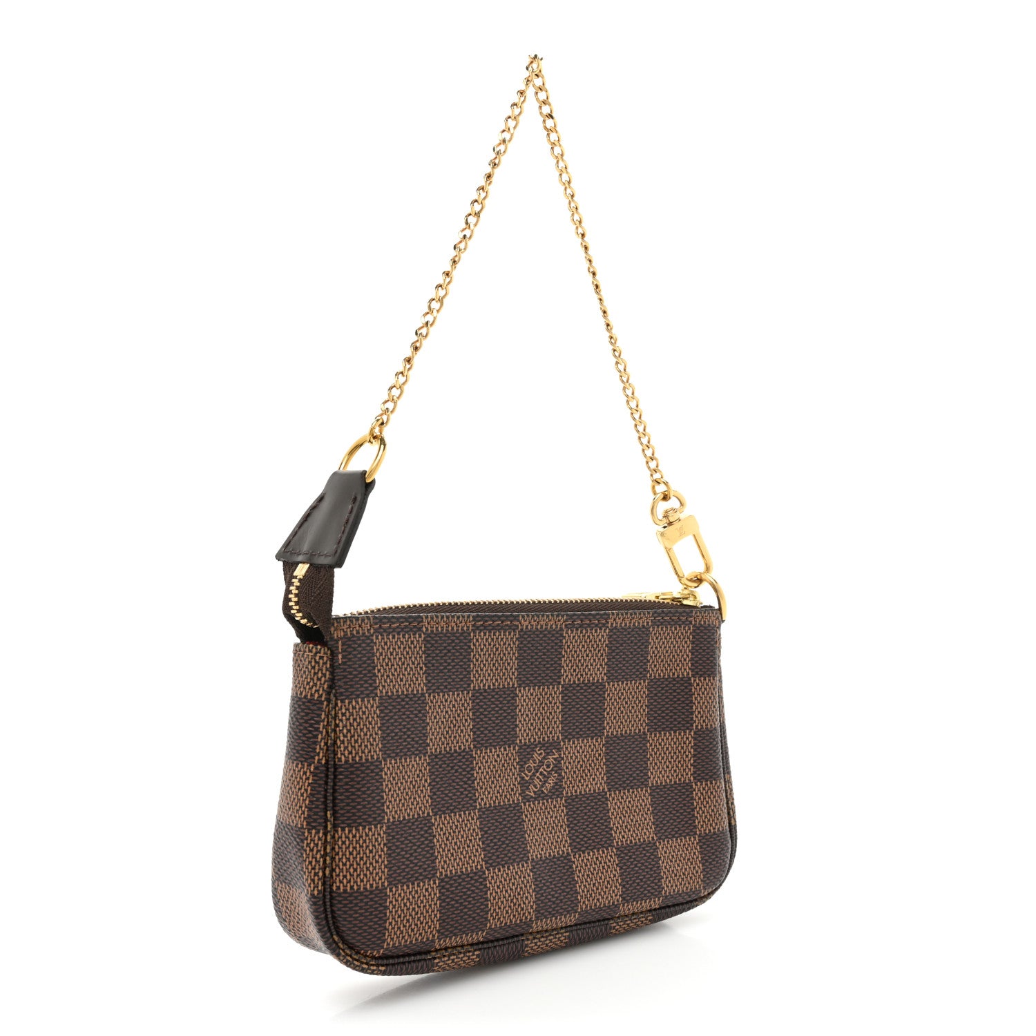 Louis Vuitton Damier Ebene Mini Pochette Accessories 3 of 14
