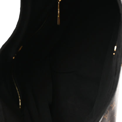 Louis Vuitton Monogram Flower Hobo Black 5 of 11