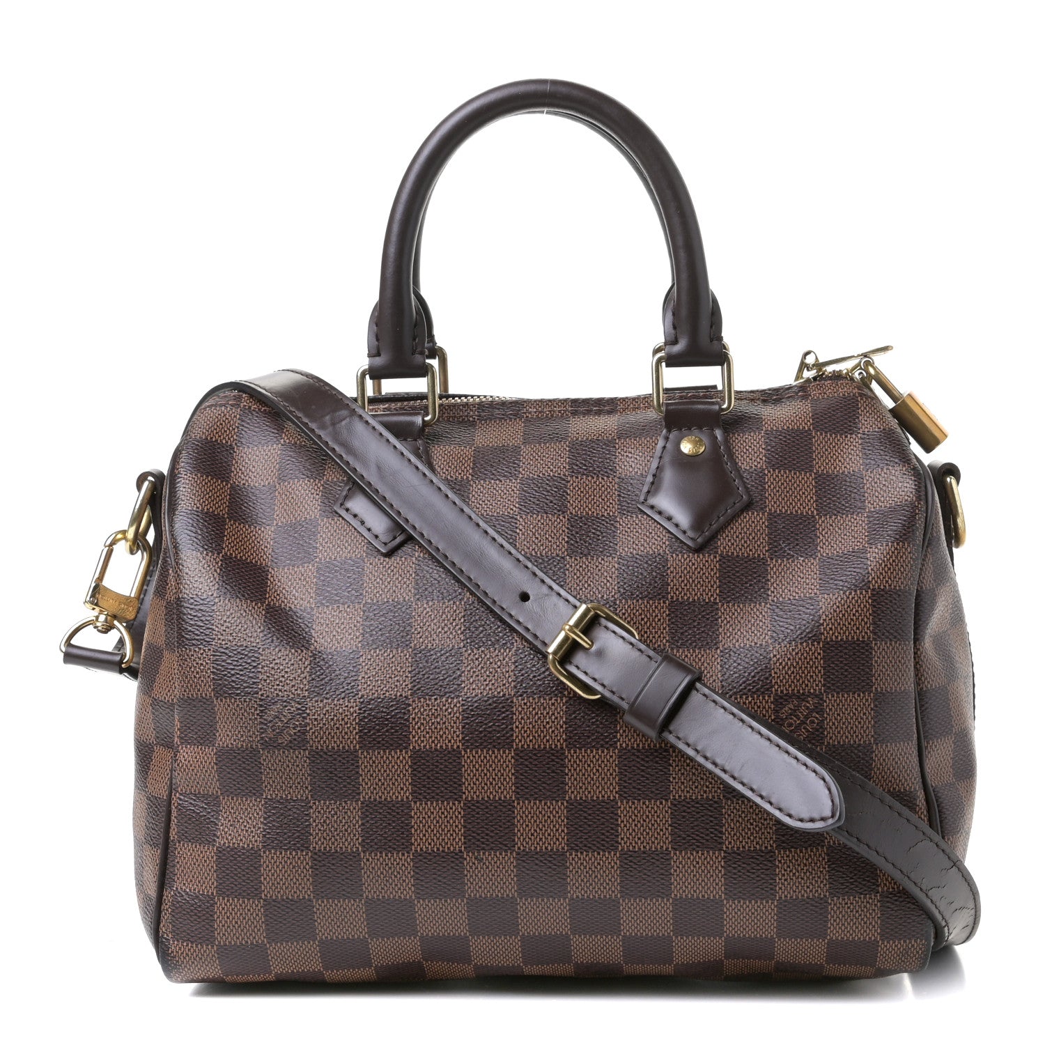Louis Vuitton Damier Ebene Speedy Bandouliere 25 1 of 4