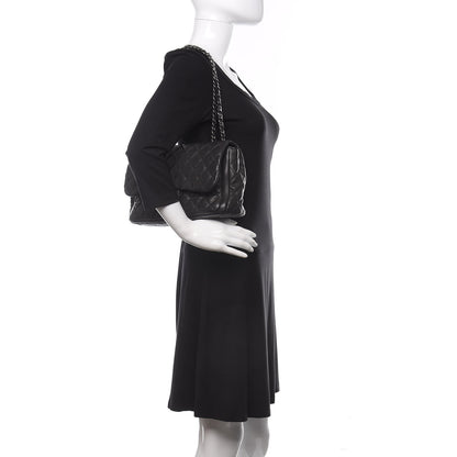 Chanel Caviar Quilted Large Now and Forever Flap Black 2 of 10