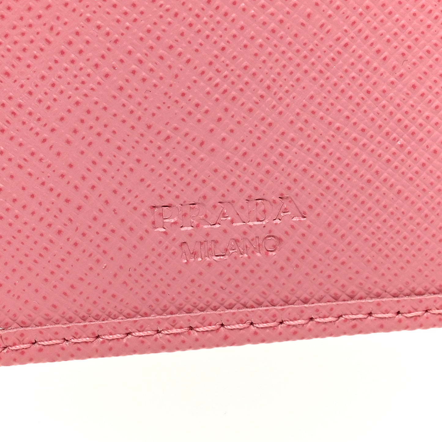 Saffiano Metal Compact Wallet Peonia Petalo