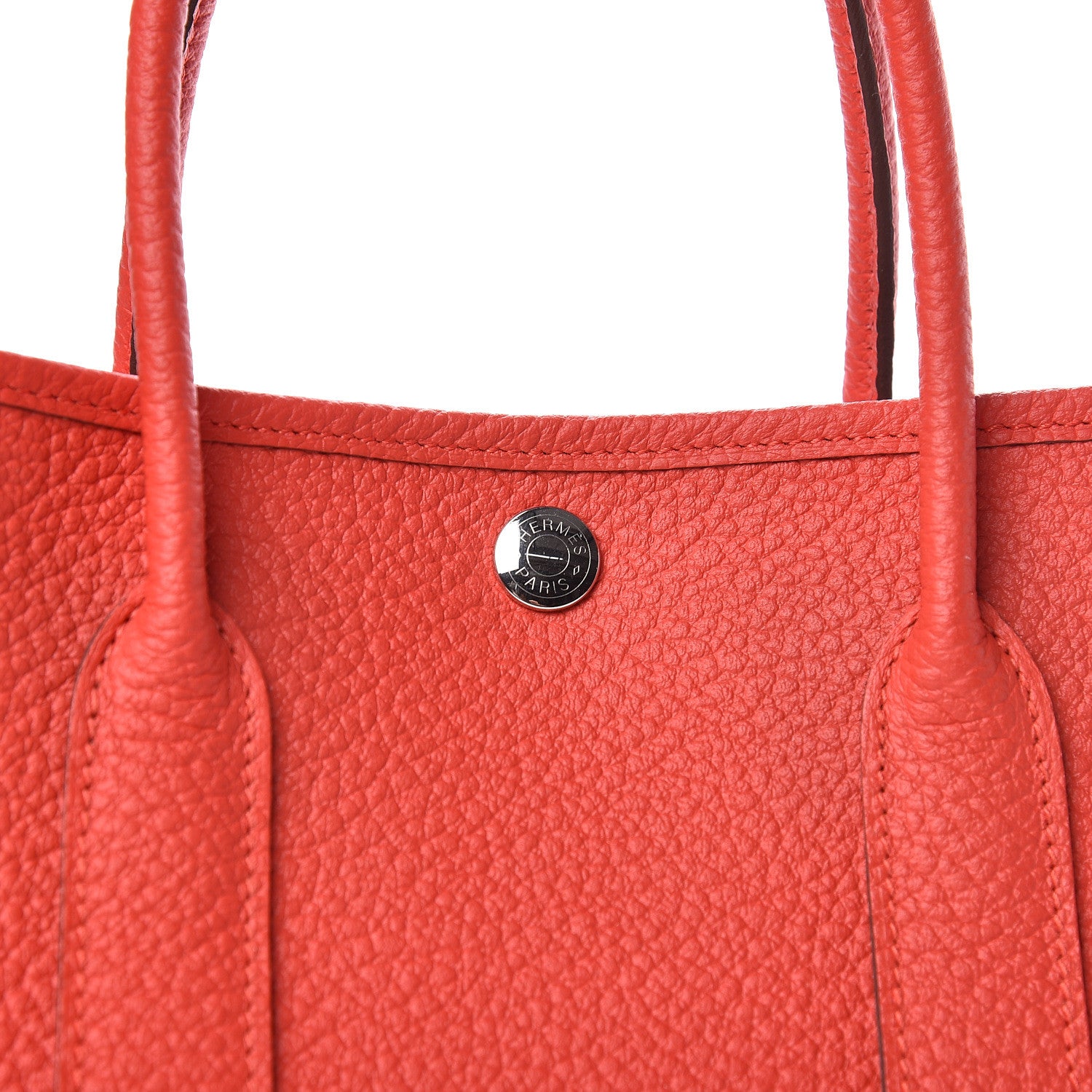 Hermes Vache Country Garden Party TPM 30 Rouge Tomate 10 of 10