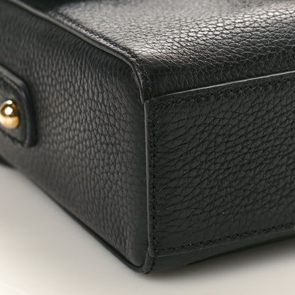 Dolce & Gabbana DOLCE GABBANA Calfskin Miss Bonita Top Handle Bag Black 9 of 10