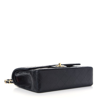 Chanel Lambskin Quilted Medium Double Flap Black 4 of 14