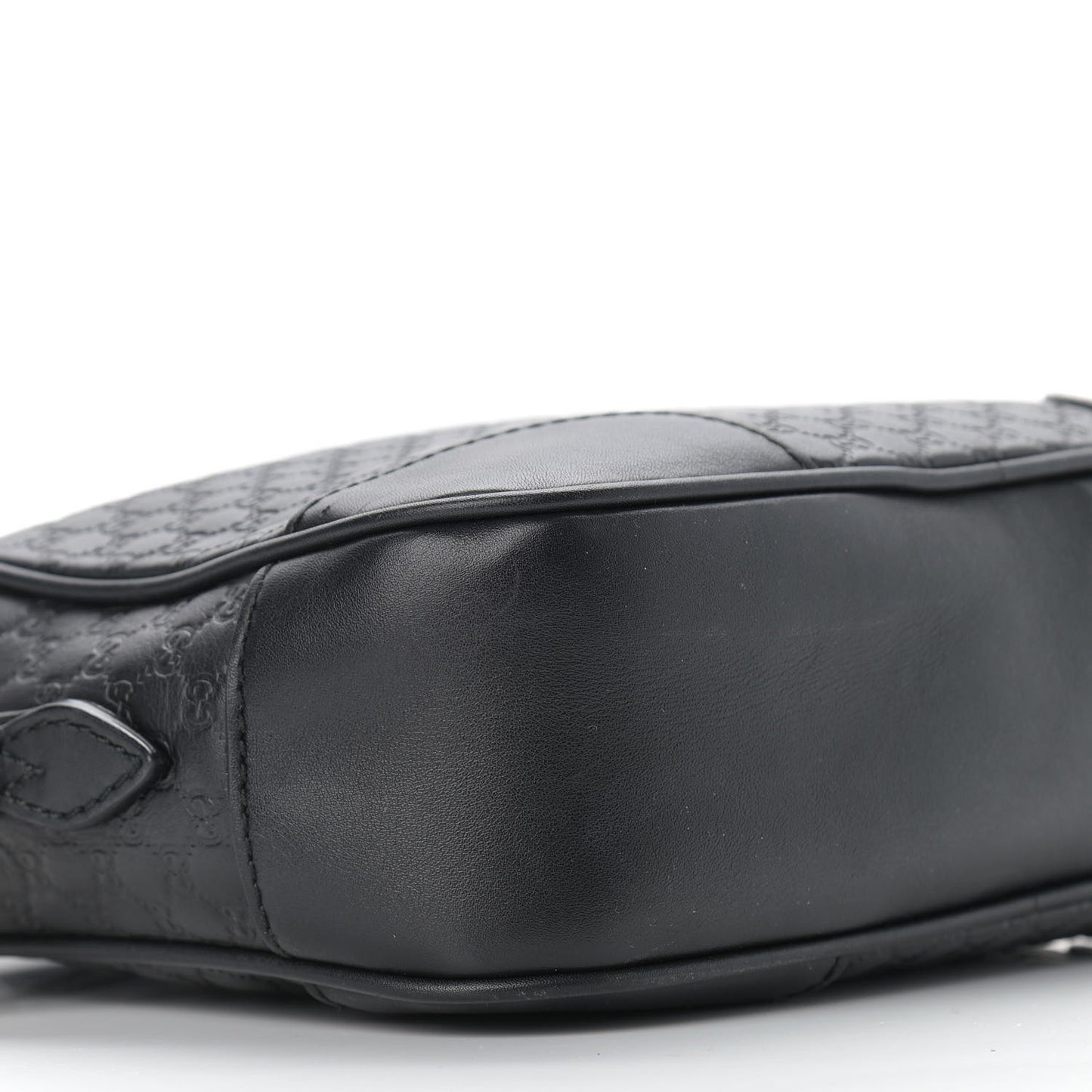Microguccissima Mini Bree Messenger Bag Black