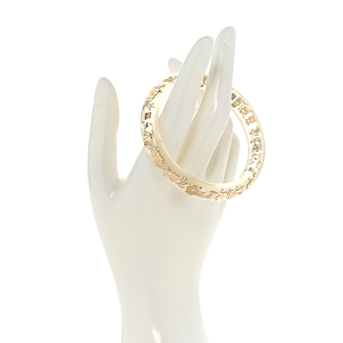 Resin Swarovski Small Inclusion Bracelet PM Transparent