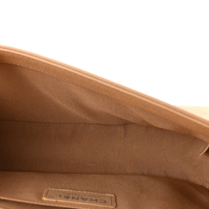 Chanel Caviar Quilted Medium Boy Flap Beige 5 of 10