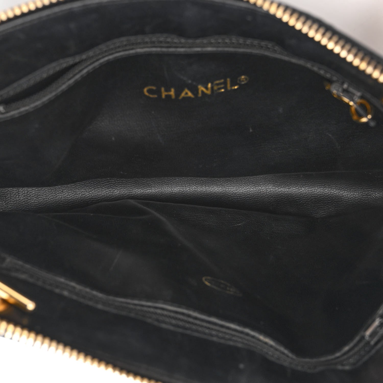 Chanel Lambskin Quilted CC Tote Black 5 of 10