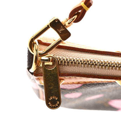 Louis Vuitton Monogram Cherry Blossom Pochette Accessories Brown 13 of 16
