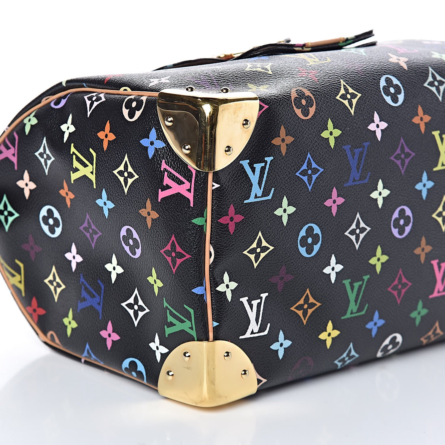 Louis Vuitton Monogram Multicolor Speedy 30 Black 7 of 8
