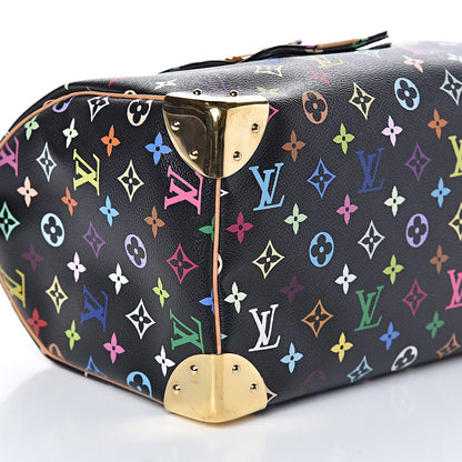 Louis Vuitton Monogram Multicolor Speedy 30 Black 7 of 8