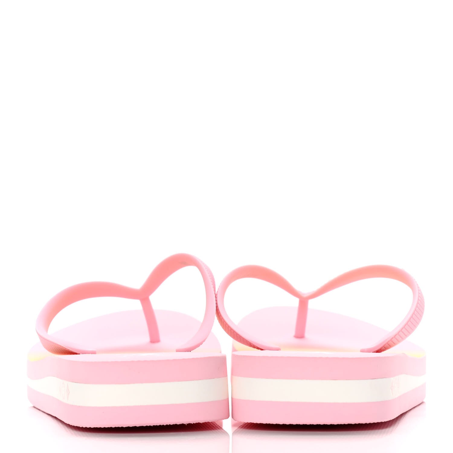 Louis Vuitton Rubber Arcade Flat Thong Sandals 41 Rose 6 of 10