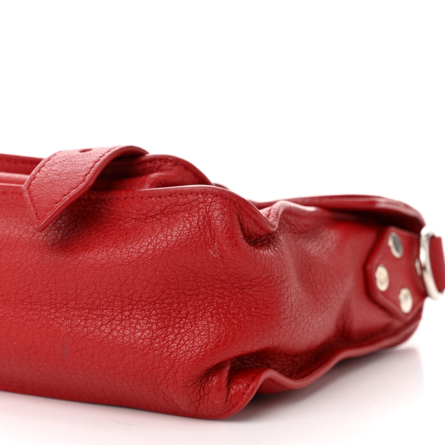 Lambskin Tiny PS1 Satchel Red