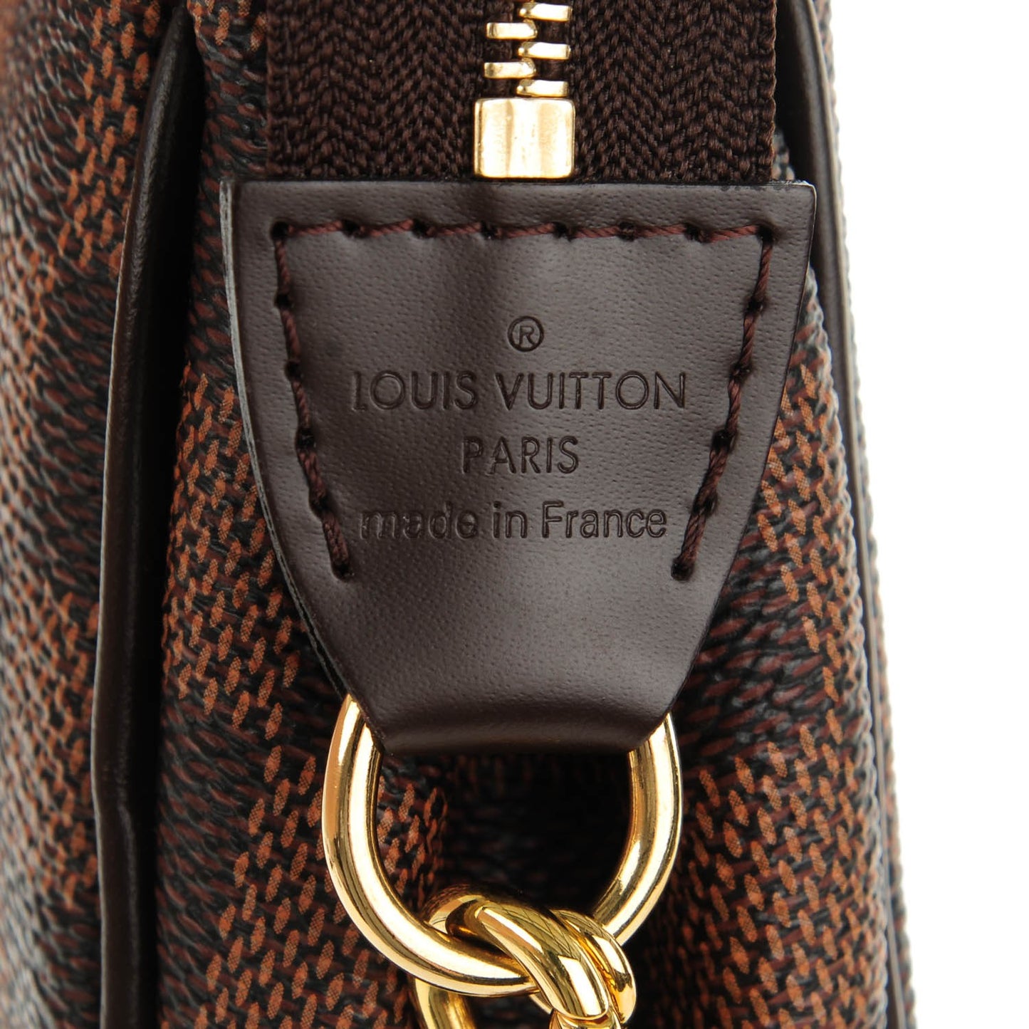 Damier Ebene Eva Clutch