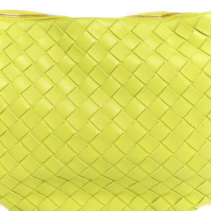 Bottega Veneta Nappa Intrecciato Medium Turn Pouch Acid Kiwi 7 of 9