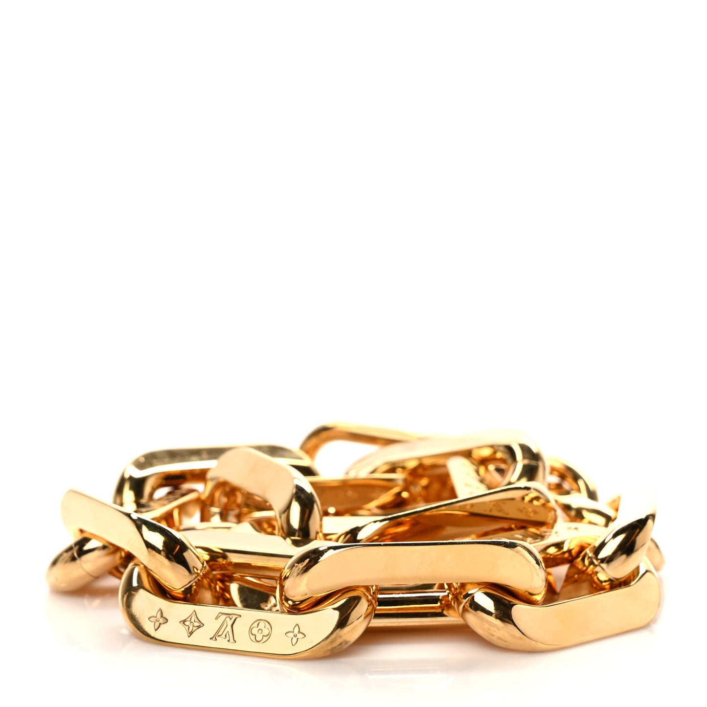 Metal Coussin MM Chain Strap Gold